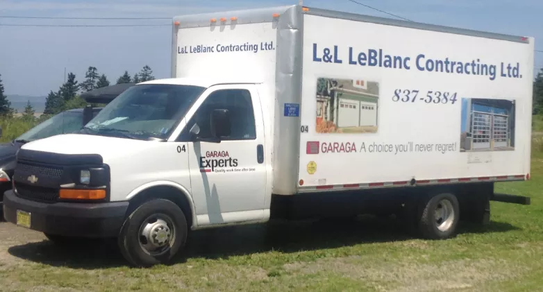 Truck lettering Overhead Door